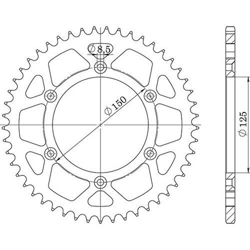 Crown steel p520 d45 - steel, p520-d45
