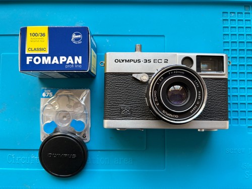 Olympus ec2 35mm compact film - ec2,