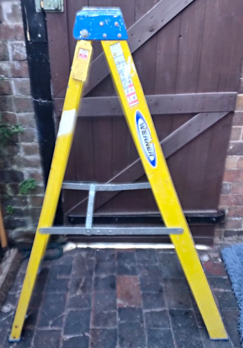 Werner folding step ladder - step,