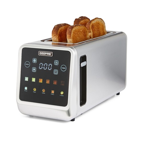 Geepas digital slice toaster - digital, 4