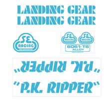 SE Racing PK ripper decal Set