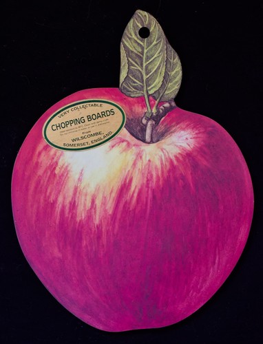 Vintage wilscombe red apple - red,
