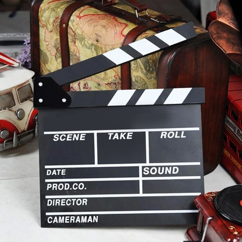 Movie film clap - film, board
