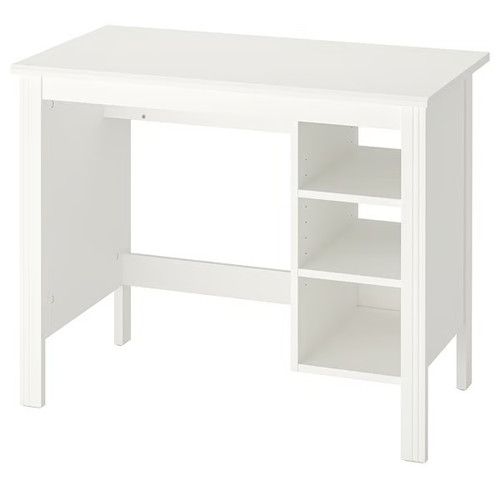 Ikea brusali desk white - desk,