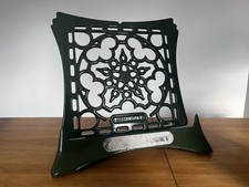 Le Creuset Vintage Cast Iron Cookbook Stand Green