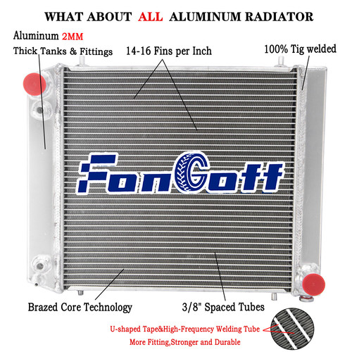Rows radiator for - land, rover