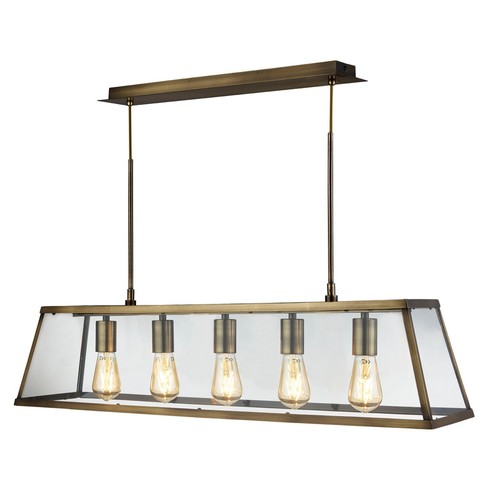 Lights antique brass finish - lights,