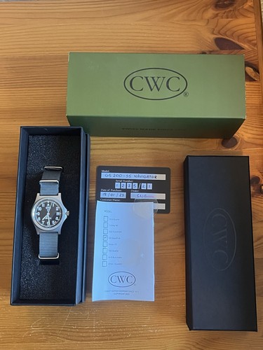 Cwc sapphire watch - cwc,