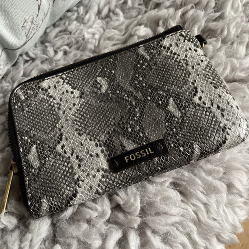 Fossil zip around leather - fossil,