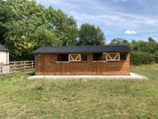 24x12 6’ Tack Mobile Stable