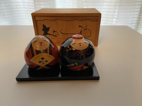 Kokeshi dolls urushi nuri - dolls, urushi-nuri