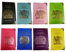 Passport holder leather - uk,