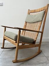 HANS OLSEN ROCKING CHAIR FOR JUUL KRISTENSEN - retro vintage Danish Denmark