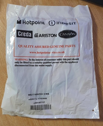 Hotpoint genuine spare - hotpoint,