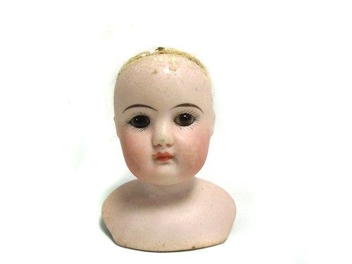 Antique porcelain doll head