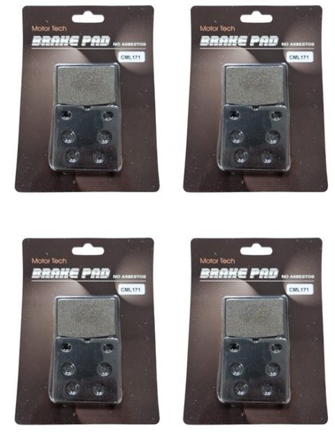 Front rear brake pads - pads, for