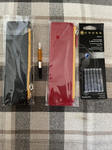 Cross set pen case black - set, x