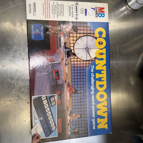 Countdown board game 1986 - countdown, game,