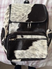 Cowhide Genuine Leather Backpack Rucksack - RRP £110