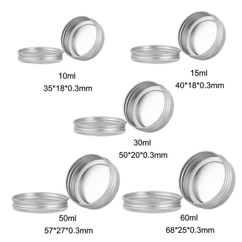 Cap empty aluminium bottles - cap,