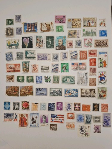 Vintage stamp bundle - bundle, joblot