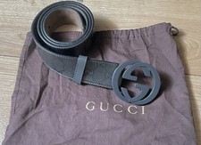 Gucci imprime Belt 100% Authentic 223891 Size 90/36 with Dustbag RRP £450