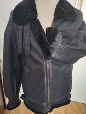 VTG Type B-3 - USAF Sheepskin Flying Leather Jkt Shearling - 80s Med 39 40 41