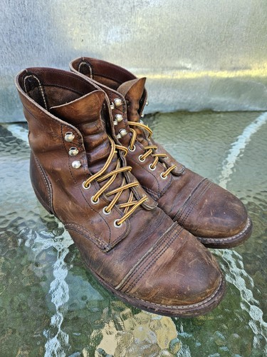 Red wing 8111 boots - red,