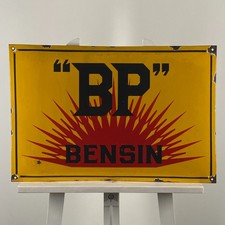 BP Enamel Sign - 60x40cm