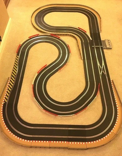 Scalextric digital layout with - digital,