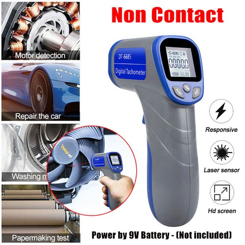 Digital tachometer non contact - digital,