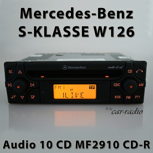 Genuine mercedes w126 radio - mercedes,