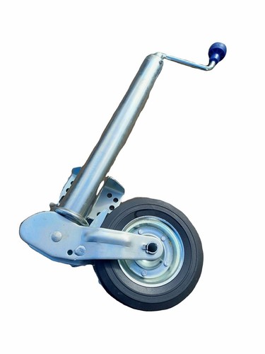 Auto folding jockey - jockey, wheel