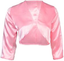 Dressy Satin Bolero Shrug Top