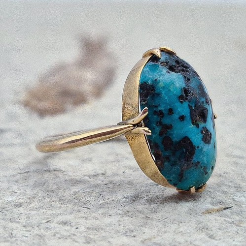 10ct gold turquoise - 10ct, pinky