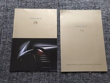 MAYBACH UK car sales Brochure + Pricelist Brochure 2005