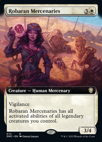 Mtg near mint foil robaran - mint,