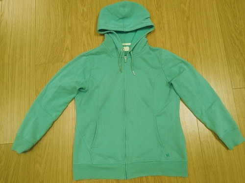 Women turquoise zip - women's, zip-through