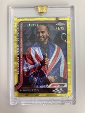 Topps chrome 25 lewis - chrome, f1