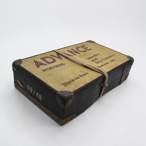 Vintage laundry delivery box - vintage,