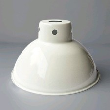 White Pendant Light Shade Retro Industrial Metal
