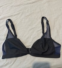 Victoria’s Secret Black And Blue Bralette Size XL