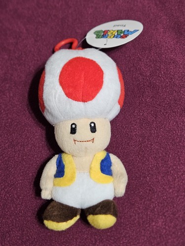 Super mario toad keychain - toad,