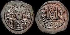 Maurice Tiberius AE Follis