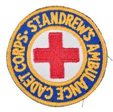 Vintage Scottish St Andrews Ambulance Cadet Corps Workers Uniform Cloth Badge