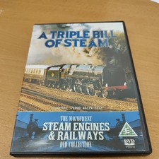 A Triple Bill Of Steam (DVD) Railway DVD ~ Magnificent Steam Engines & Railways