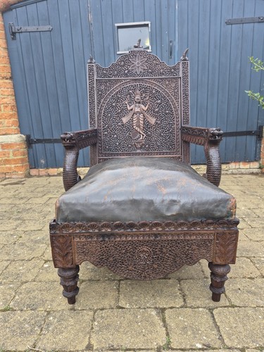 Hand carved solid - solid, wood