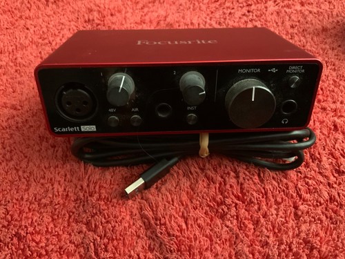 Focusrite scarlett solo 3rd - solo,
