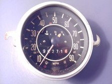 VW Beetle Classic Speedo VDO 90 mph (8/68-7/71) Dated 3/70 OEM Part #113957023D