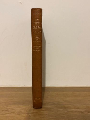 Clydesdale stud book - stud, 69
